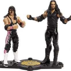 Wrestling WWE Undertaker Vs Bret Hit Man Hart Championship Showdown 90s Wrestlers Mattel