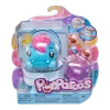 Mattel Pooparoos Blue Monster Figure Pink Hair Surpriseroos Action Figures