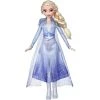 Disney Frozen 2 Elsa Fashion Doll Blonde Braid Ice Princess Blue Dress Hasbro