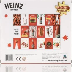 Heinz Ketchup 1000pc Jigsaw Puzzle 20"x27" Supersized Giant YWOW 7 Heinz Ketchup 1000pc Jigsaw Puzzle 20