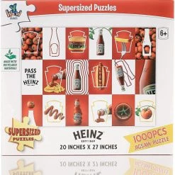 Heinz Ketchup 1000pc Jigsaw Puzzle 20"x27" Supersized Giant YWOW