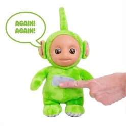 Teletubby Talking Dipsy Green Plush 11" Character Doll Teletubbies Toy Mighty Mojo