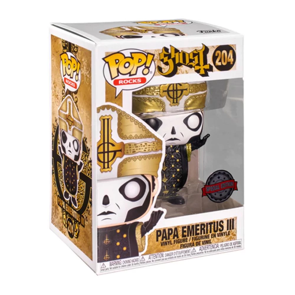 Funko Pop Ghost Papa Emeritus III Rocks Special Edition Figure 4 Funko Pop Ghost Papa Emeritus III Rocks Special Edition Figure