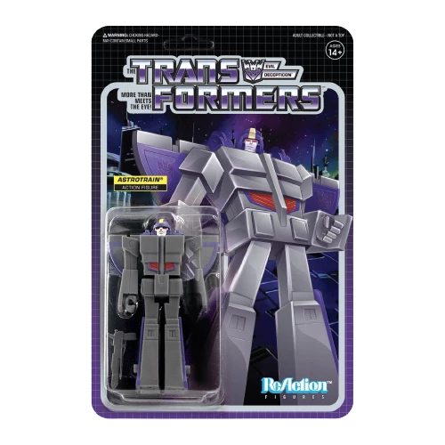 Super 7 Action Figures Transformers ReAction Astrotrain Action Figure - Articulated (Retro) 3 Super 7 Action Figures Transformers ReAction Astrotrain Action Figure - Articulated (Retro)