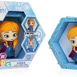 WOW Pods Disney Frozen Anna Princess Swipe To Light Connect Light-Up Figure Collectible Action Figures 10 WOW Pods Disney Frozen Anna Princess Swipe To Light Connect Light-Up Figure Collectible Action Figures