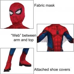 Marvel Spider-Man Far From Home Size L 12/14 Boys Super Hero Costume Rubie's