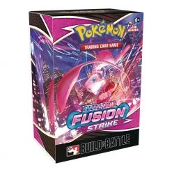 Pokemon TCG Sword Shield Fusion Strike Build & Battle 10-Box Display Card Kit Card Games