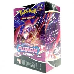 Pokemon TCG Sword Shield Fusion Strike Build & Battle 10-Box Display Card Kit Card Games