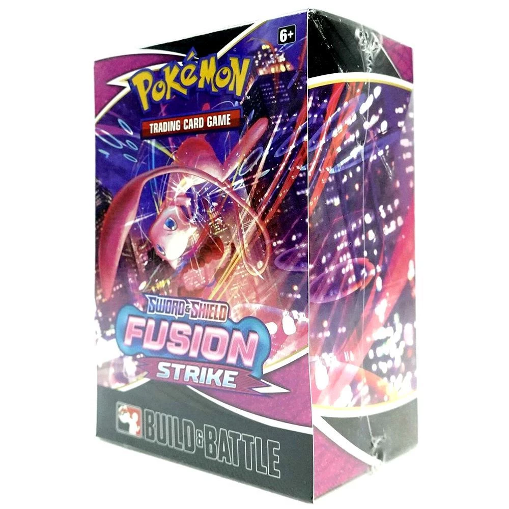 Pokemon TCG Sword Shield Fusion Strike Build & Battle 10-Box Display Card Kit Card Games 4 Pokemon TCG Sword Shield Fusion Strike Build & Battle 10-Box Display Card Kit Card Games