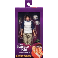 NECA The Karate Kid Daniel LaRusso Clothed Action Figure 8" Action Figures