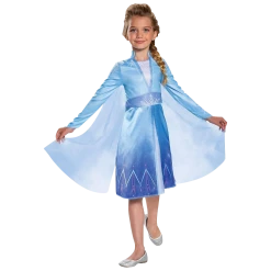 Disguise Disney Frozen 2 Elsa Classic Girls Licensed Costume - Small (4/6X) Costumes