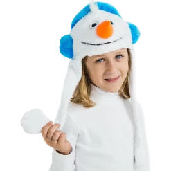 5 O'Reet Little Winter Snowman Headpiece Kids Costume Dress-Up Play Accessory