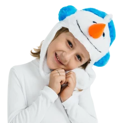 5 O'Reet Little Winter Snowman Headpiece Kids Costume Dress-Up Play Accessory