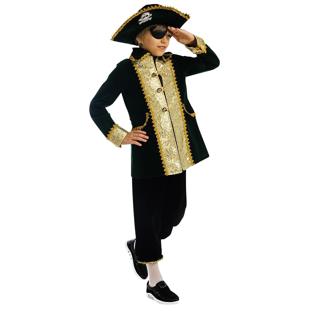 5 O'Reet Captain Of Pirates Costume - Medium 5 5 O'Reet Captain Of Pirates Costume - Medium