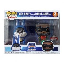 Action Figures Funko Pop Batman Bugs Bunny Robin Lebron James Space Jam 2 New Legacy Figure Set