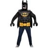Batman Lego Movie Classic Adult DC Comics Costume Size O/S Disguise 1 Batman Lego Movie Classic Adult DC Comics Costume Size O/S Disguise