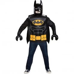 Batman Lego Movie Classic Adult DC Comics Costume Size O/S Disguise