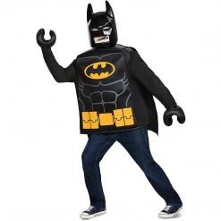 Batman Lego Movie Classic Adult DC Comics Costume Size O/S Disguise