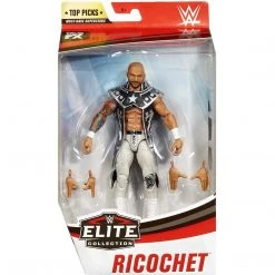 Action Figures WWE Ricochet Elite Collection 6" TrueFX Wrestler Figure Superstar Mattel