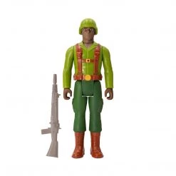 Action Figures G.I. Joe African American Trooper Greenshirt Infantry Animated TV Figure Super7