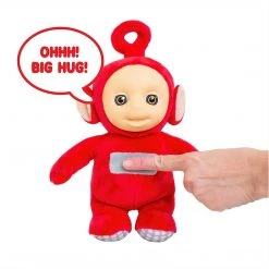 Plush Toys Teletubbies Talking Po Red Plush 11" Character Doll Giggles Talks Toy Mighty Mojo