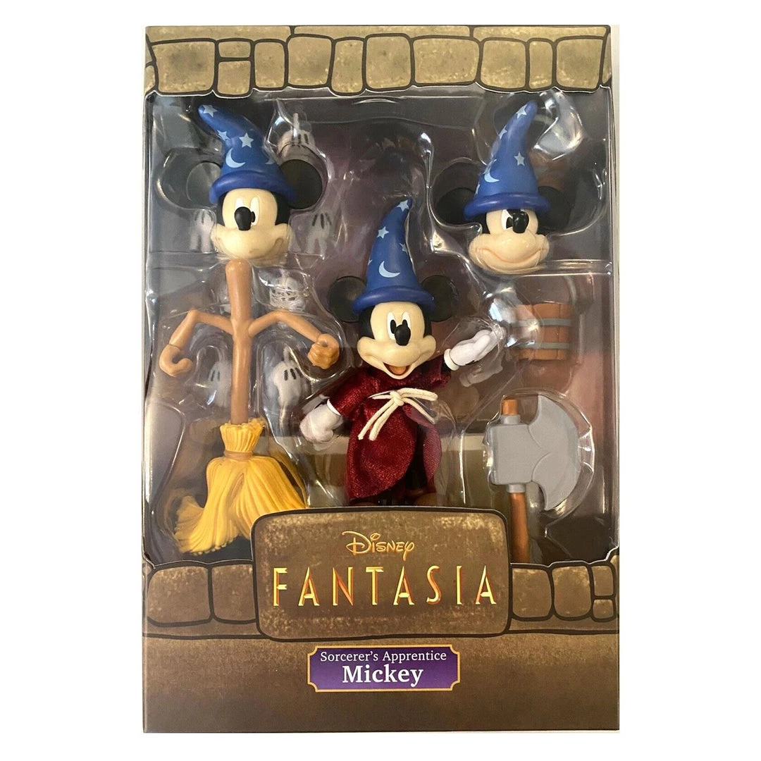 Disney Fantasia Sorcerer's Apprentice Mickey Mouse Ultimates Action Figure Super7 Action Figures 6 Disney Fantasia Sorcerer's Apprentice Mickey Mouse Ultimates Action Figure Super7 Action Figures