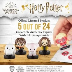 Action Figures Harry Potter Stampers 5pk Sirius Dobby Hedwig Voldemort Luna Lovegood Figures PMI International