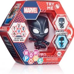 Action Figures Avengers Wakanda Forever Black Panther Light-Up Figure Marvel Superhero WOW Pods