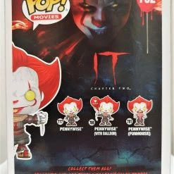 Funko Pop IT Chapter 2 Pennywise W/Blade King Horror Movie Vinyl Figure