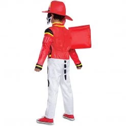 Paw Patrol Marshall Deluxe Boys Size L 4/6 Movie Character Dog Costume Disguise Costumes