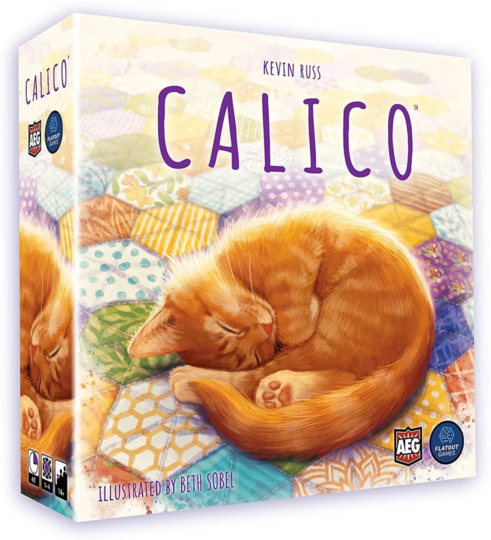 Board Games Calico Board Game Puzzle Tile-Laying Quilts Cats Family Fun Alderac Entertainment Group 3 Board Games Calico Board Game Puzzle Tile-Laying Quilts Cats Family Fun Alderac Entertainment Group