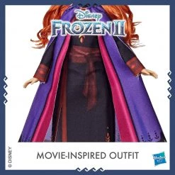 Disney Frozen 2 Anna Fashion Doll With Long Red Hair Princess Hasbro