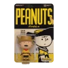 Super7 Peanuts Cowboy Charlie Brown Reaction Collectible Figure - Articulated (Retro) Action Figures