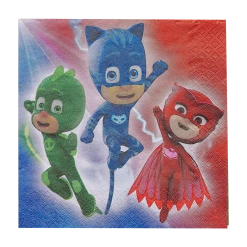 Amscan PJ Masks Lunch Napkins 16-Piece Kids Party Decorations DesignWare