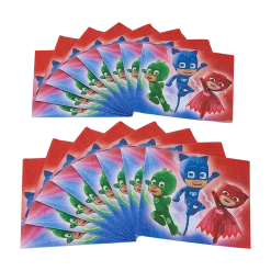 Amscan PJ Masks Lunch Napkins 16-Piece Kids Party Decorations DesignWare