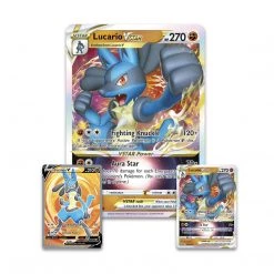 Pokemon TCG Lucario VSTAR Premium Collection Booster Packs Trading Card Game