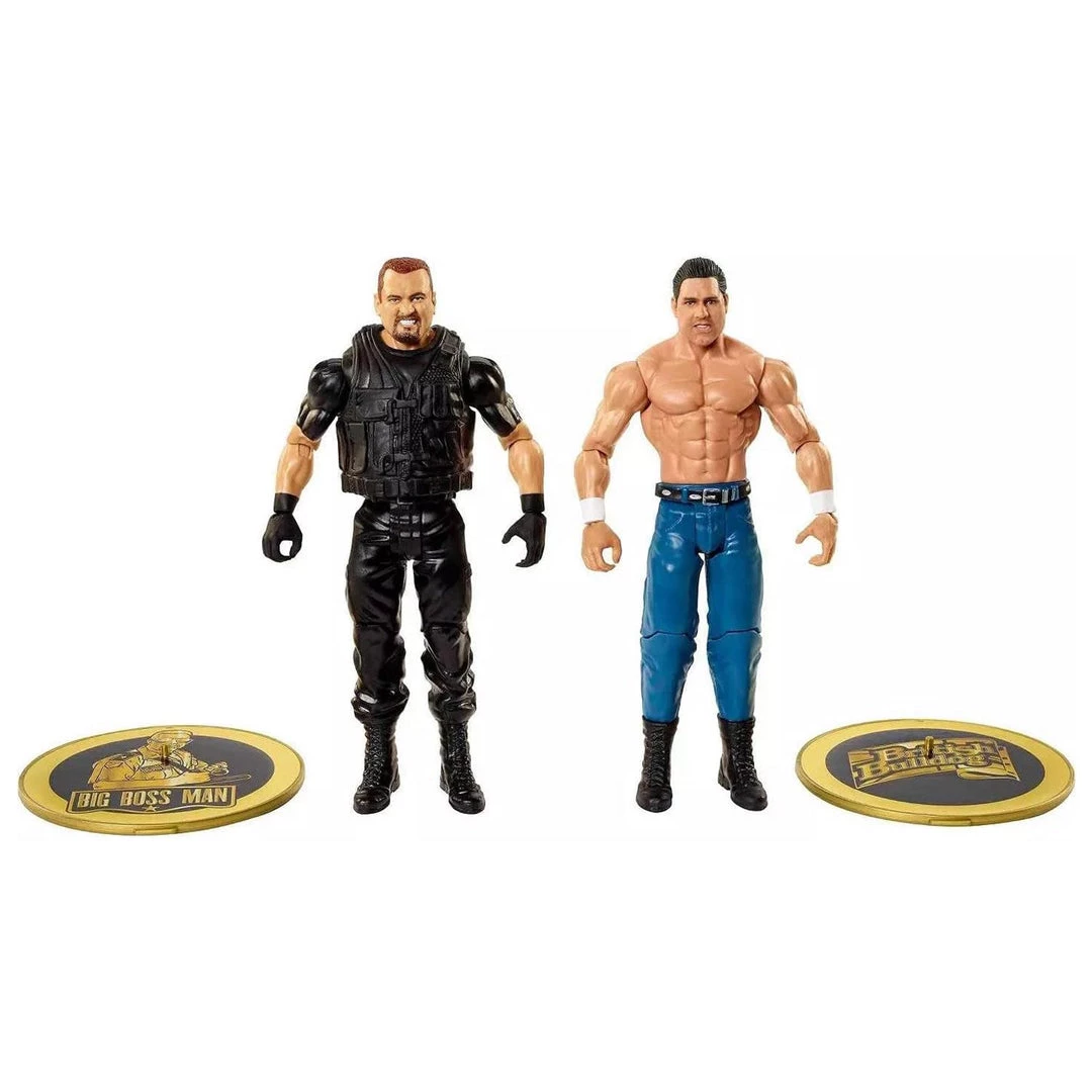 WWE British Bulldog Vs Big Boss Man Championship Showdown Side Plate Figures Mattel Action Figures 4 WWE British Bulldog Vs Big Boss Man Championship Showdown Side Plate Figures Mattel Action Figures