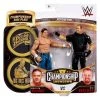 WWE British Bulldog Vs Big Boss Man Championship Showdown Side Plate Figures Mattel Action Figures