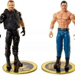 WWE British Bulldog Vs Big Boss Man Championship Showdown Side Plate Figures Mattel Action Figures 10 WWE British Bulldog Vs Big Boss Man Championship Showdown Side Plate Figures Mattel Action Figures