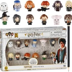Harry Potter Pencil Toppers 12pk Dobby Hedwig Albus Bellatrix Minerva Rubeus PMI International