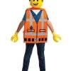Emmet Lego Movie 2 Basic Size XS 3T/4T Toddler Character Costume Licensed Disguise Costumes 1 Emmet Lego Movie 2 Basic Size XS 3T/4T Toddler Character Costume Licensed Disguise Costumes