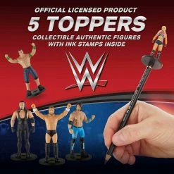 WWE Pencil Toppers 5pk Strowman Bliss Styles Undertaker Daniel Bryan PMI International Wrestling 8 WWE Pencil Toppers 5pk Strowman Bliss Styles Undertaker Daniel Bryan PMI International Wrestling