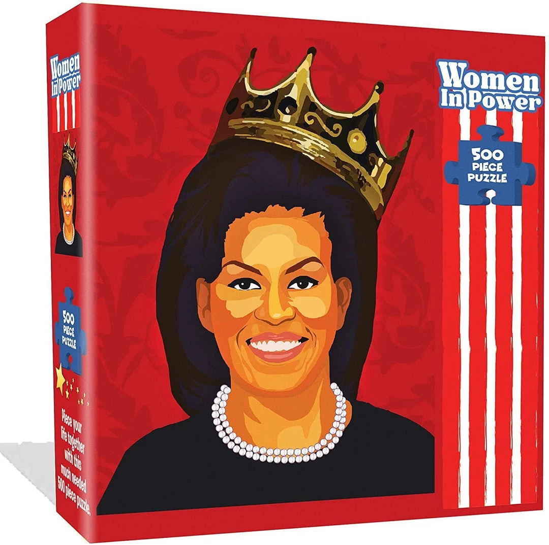 Michelle Obama Jigsaw Puzzle 500pcs Women In Power Illustration Design All Ages Mighty Mojo 3 Michelle Obama Jigsaw Puzzle 500pcs Women In Power Illustration Design All Ages Mighty Mojo