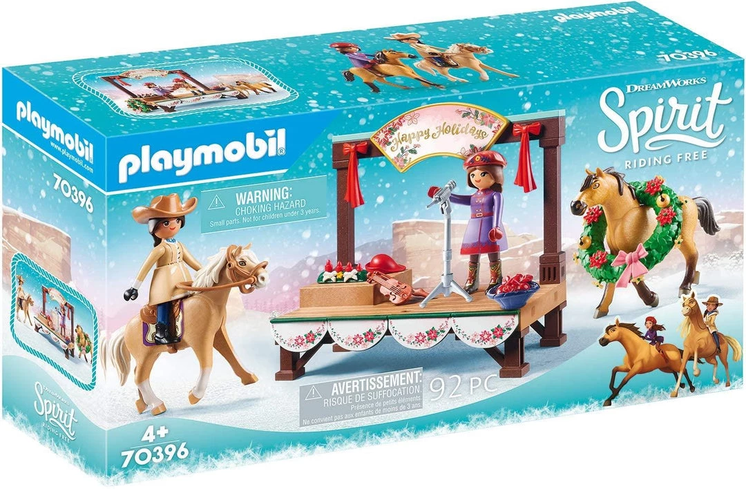 Action Figures Playmobil Spirit Riding Free Christmas Concert Dreamworks Horses Xmas Holiday Figures 3 Action Figures Playmobil Spirit Riding Free Christmas Concert Dreamworks Horses Xmas Holiday Figures