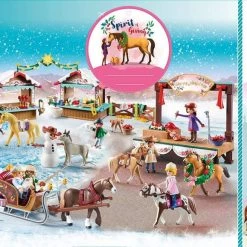 Action Figures Playmobil Spirit Riding Free Christmas Concert Dreamworks Horses Xmas Holiday Figures