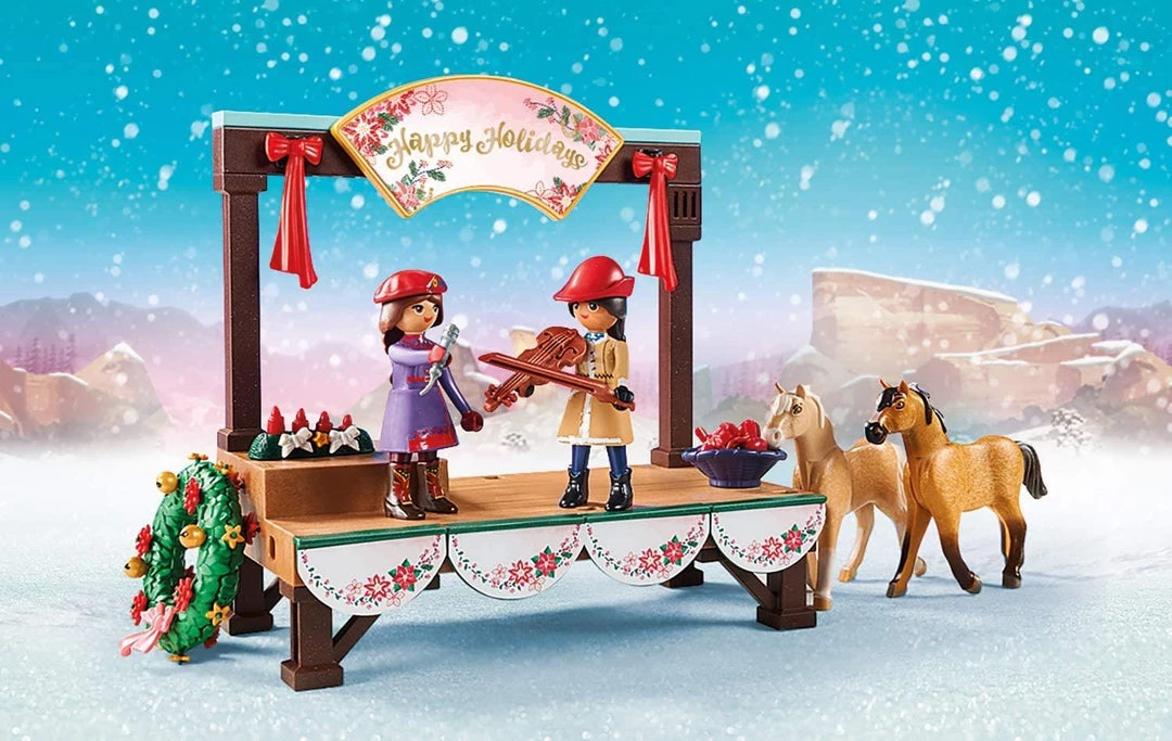 Action Figures Playmobil Spirit Riding Free Christmas Concert Dreamworks Horses Xmas Holiday Figures 5 Action Figures Playmobil Spirit Riding Free Christmas Concert Dreamworks Horses Xmas Holiday Figures