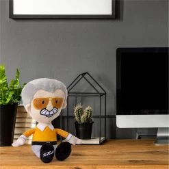 Mighty Mojo Toys Stan Lee Limited Edition Plush Doll Comic Book Legend With Signature Mighty Mogo