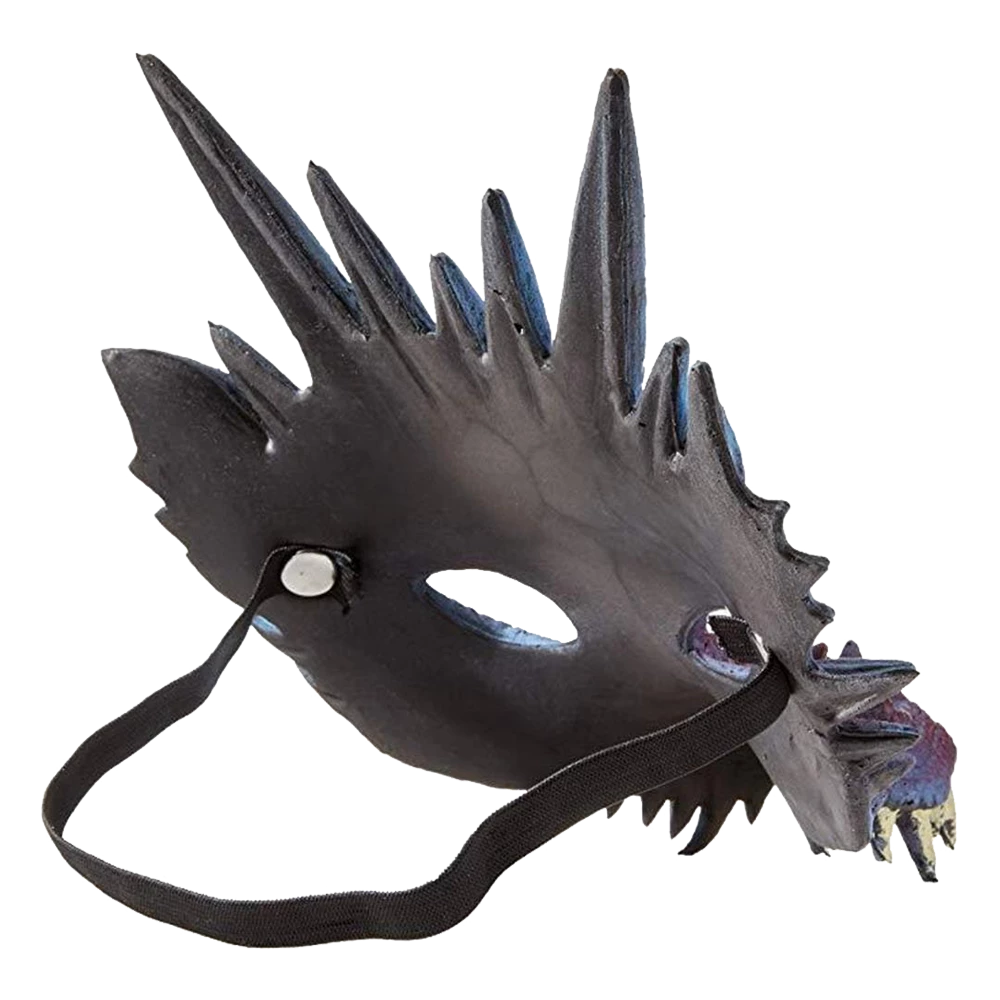 HMS Costumes Mythical Purple Dragon Mask Supersoft Adult Costume Accessory 5 HMS Costumes Mythical Purple Dragon Mask Supersoft Adult Costume Accessory
