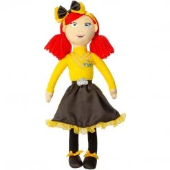 The Wiggles Kids Group Plush Dolls 4pk Yellow Red Blue Purple Character Set Mighty Mojo Plush Toys