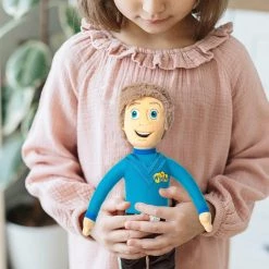 The Wiggles Kids Group Plush Dolls 4pk Yellow Red Blue Purple Character Set Mighty Mojo Plush Toys